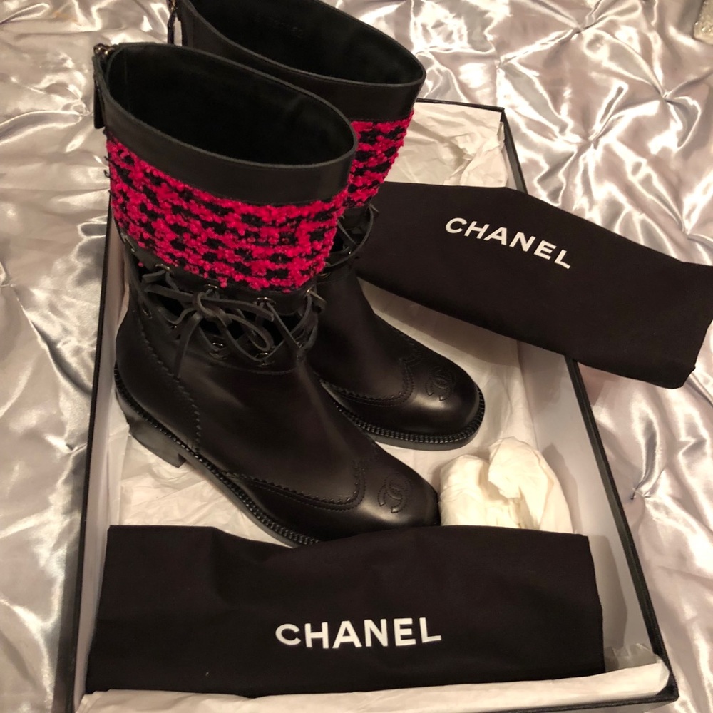 Never Worn Chanel boots!